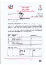 छात्रवृत्ति आवेदन सम्बन्धी सूचना
